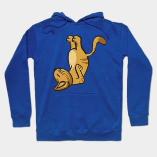 Cat In Different Yoga Poses Hoodie